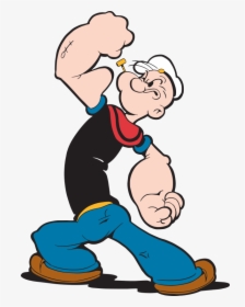 A Modern Take On Popeye For His Birthday - Popeye Cartoon, HD Png Download, Free Download