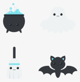 Halloween Cute Bat Clipart, HD Png Download, Free Download