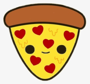 Pizza Clipart Kawaii Heart - Cute Pizza, HD Png Download, Free Download