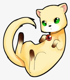 Anime Chibi Cat Drawing, HD Png Download, Free Download