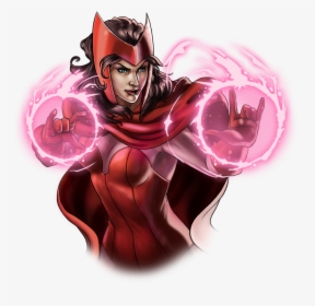 Download Scarlet Witch Png Image - Comic Wanda Maximoff Transparent, Png Download, Free Download