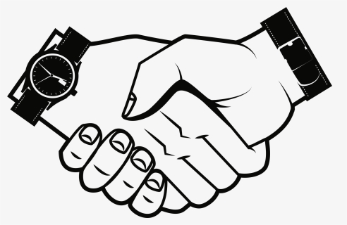 Clip Art Hand Shake, HD Png Download, Free Download