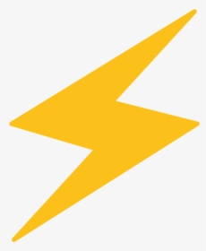 Lightning Bolt Emoji Png - Electricity Emoji, Transparent Png, Free Download