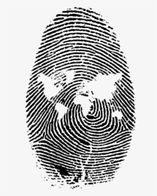 Fingerprint Thumb Clip Art - Transparent Background Fingerprint Png, Png Download, Free Download