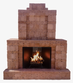 Pavestone Fireplace Sierra Blend, HD Png Download, Free Download