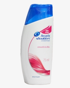 Head And Shoulders Smooth And Silky Shampoo 75ml - Head And Shoulders Shampoo, HD Png Download, Free Download