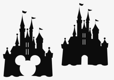 Cinderella Castle Disney Clipart Transparent Png - Cinderella Castle Silhouette, Png Download, Free Download