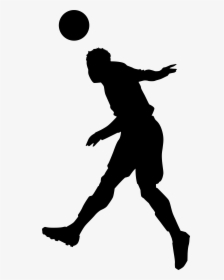 Footballer Silhouette Png Clip Art Imageu200b Gallery - Transparent Soccer Player Silhouette, Png Download, Free Download