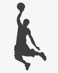 Slamdunk Outline Big Image - Basketball Clip Art, HD Png Download, Free Download