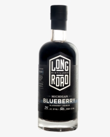Michigan Blueberry Long Road Distillers - Bottle, HD Png Download, Free Download