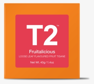 Fruitalicious 40g Mini Cube - T2 Tea Melbourne Breakfast, HD Png Download, Free Download