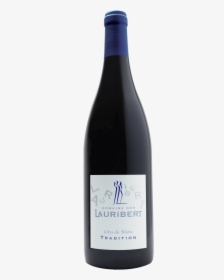 Bouteille De Vin Domaine Des Lauribert Tradition - Glass Bottle, HD Png Download, Free Download