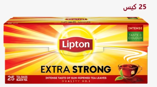 Lipton Yellow Label Extra Strong 25 Tea Bags, HD Png Download, Free Download