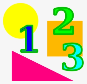 Mathematics Number Multiplication Mathematical Problem - Maths Shapes And Numbers, HD Png Download, Free Download
