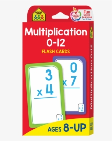 Multiplication 0-12 Flash Cards Will Make Math More - Multiplication Flash Cards Amazon, HD Png Download, Free Download