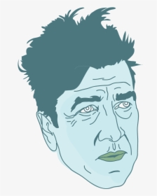 David Lynch Floating Head - Illustration, HD Png Download, Free Download