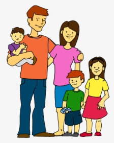 Clip Art Family Parents Bkmn - Clip Art Of Family, HD Png Download, Free Download