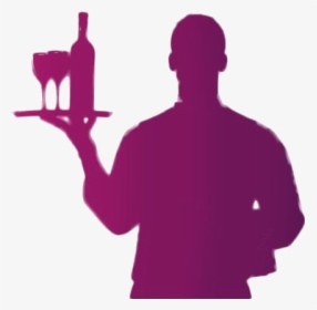 Restaurant Server Png Transparent Images - Bar Man Transparent, Png Download, Free Download