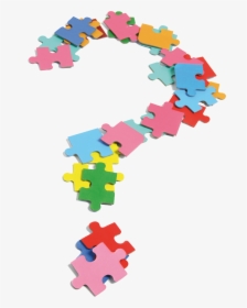 Cool Question Marks Png Download - Puzzle Piece Question Mark, Transparent Png, Free Download