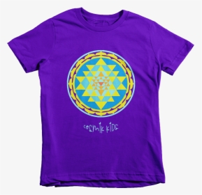 Image Of Cosmik Kids Organic Sri Yantra - Scar I M Surrounded By Idiots T Shirt, HD Png Download, Free Download