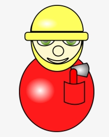 Fireman Avatar Helmet Free Picture - صور كارتون رجل الاطفاء, HD Png Download, Free Download