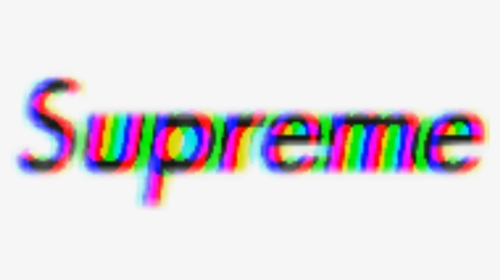 #supreme #glitch #glitches #glitchy #glitching #glitchs - Colorfulness, HD Png Download, Free Download