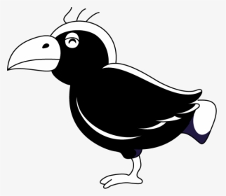 Crow - Clipart - Hornbill, HD Png Download, Free Download