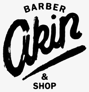 Akin Barber Shop Logo, HD Png Download, Free Download