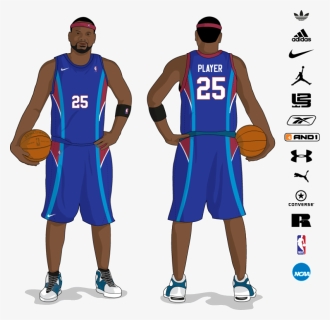 Basketball Jersey Cliparts - Uniforme Basquet Png, Transparent Png, Free Download