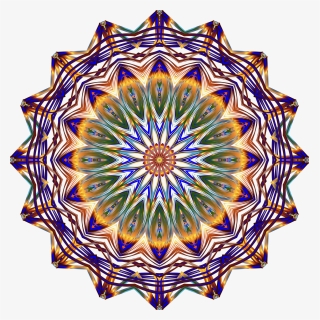 Prismatic Mandala Line Art 8 No Background Clip Arts - Fractal Art, HD Png Download, Free Download
