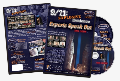 9/11 Experts Speak Out Dvds - 911 Blueprint For Truth, HD Png Download, Free Download