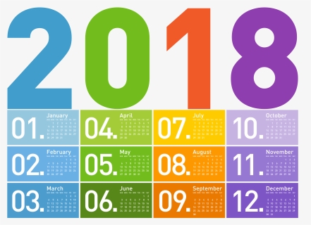 Transparent Png Image - Png Transparent Calendar Png 2018, Png Download, Free Download