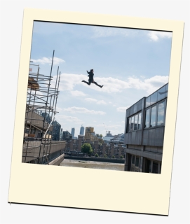 Tom Cruise Stunts Mission Impossible Fallout, Hd Png - Mission Impossible Fallout Jump, Transparent Png, Free Download