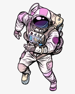 Spaceman - Astronaut Popart Vectorstock Free, HD Png Download, Free Download