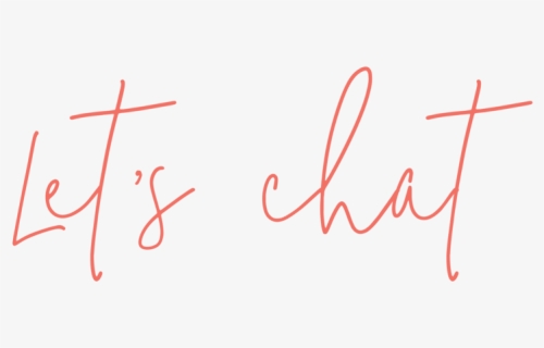 Lets Chat - Calligraphy, HD Png Download, Free Download