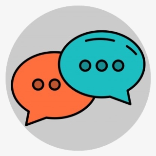 Chat Logo Png Free Download - Icon Conversation, Transparent Png, Free Download