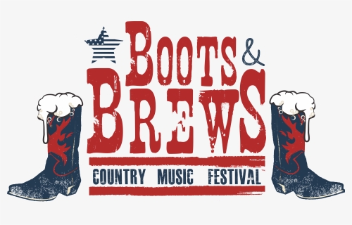 Boots&brews Logo No Location - Cowboy Boot, HD Png Download, Free Download