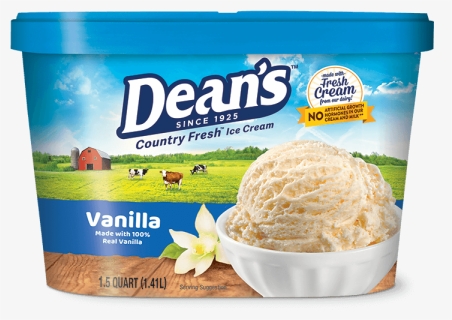 Dean"s Country Fresh Sour Cream, Hd Png Download - Dean's Country Fresh Vanilla Ice Cream, Transparent Png, Free Download