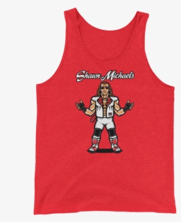 Shawn Michaels Cartoon Unisex Tank Top - Sleeveless Shirt, HD Png Download, Free Download