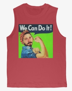 Shia Labeouf Do It - Rosie The Riveter Full Body, HD Png Download, Free Download