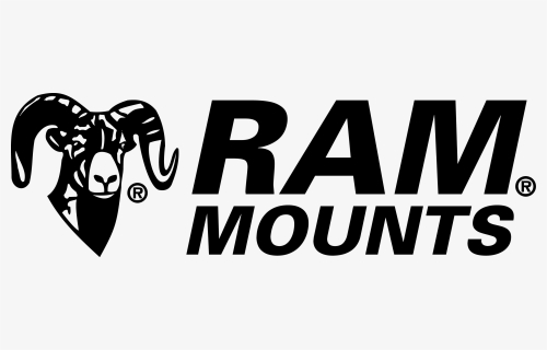 Ram Logo No Logo No Website Black - Ram Mounting Systems Logo, HD Png Download, Free Download