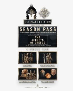 Assassins Creed Ultimate - Assassin's Creed Odyssey Ultimate Edition Logo Png, Transparent Png, Free Download