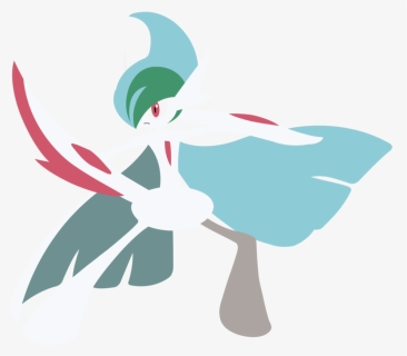 Mega Gallade By Squiggle - Mega Gallade Shiny, HD Png Download, Free Download