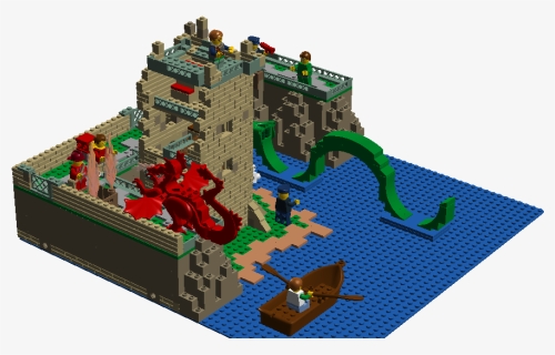 The Loch Ness Monster And Friends - Lego Loch Ness Monster, HD Png Download, Free Download