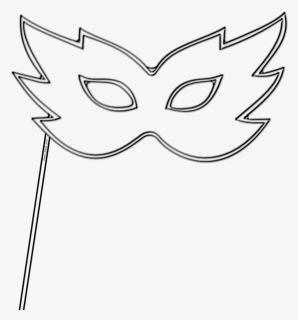 Masquerade Masks Drawing Easy, HD Png Download, Free Download