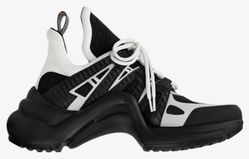 Louis Vuitton Archlight Sneaker Black And White, HD Png Download - kindpng