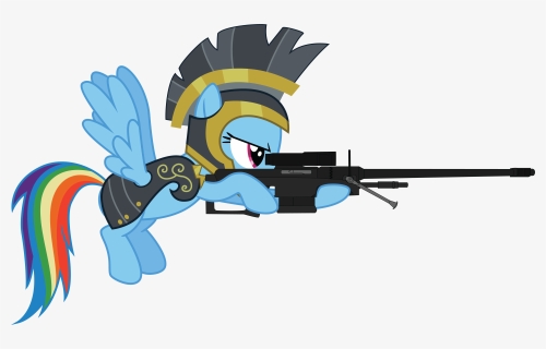 Transparent Cartoon Gun Png - My Little Pony Gun Transparent Background, Png Download, Free Download