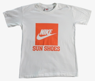 Nike Sun Shoes White T Shirt Small - Nike Air Max, HD Png Download, Free Download