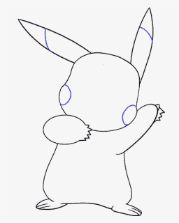 How To Draw Pikachu - Domestic Rabbit, HD Png Download, Free Download