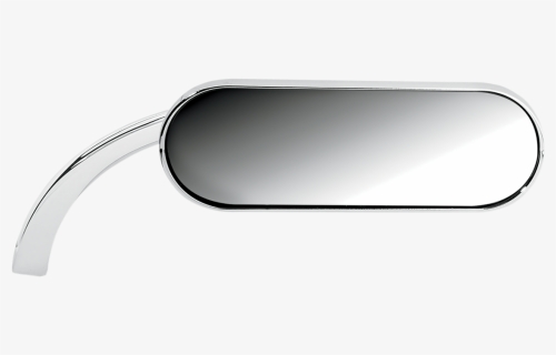 Chrome Mini Oval Arlen Ness Victory Motorcycle Oval - Oval Motorcycle Mirrors, HD Png Download, Free Download